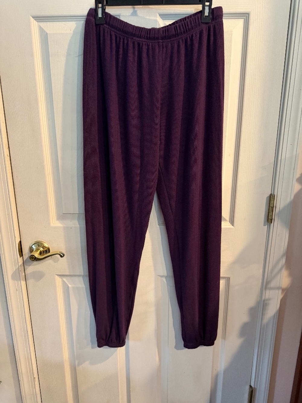 NWOT MICHAEL LAUREN MERLOT COTTON SWEATPANTS  loose fit XS